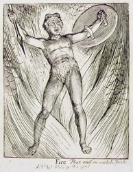 Fire, That End in Endless Strife, Plate 5 of 